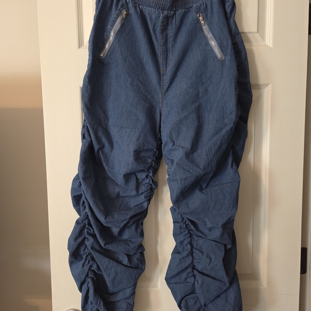 Almost Famous Denim Blue Joggers